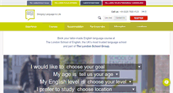 Desktop Screenshot of londonschool.com