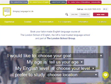 Tablet Screenshot of londonschool.com
